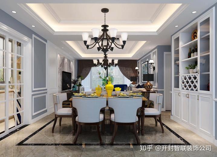 谁有 欧式客厅餐厅一体装修效果图 客厅小阁楼装修效果图 ？-第10张图片